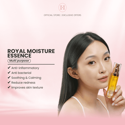Hanna Glow Travel Glow Set | 4in1 Skincare Kit Essence + Gold Ampoule + BB Cream + Baby Glow + FREE Travel Bag