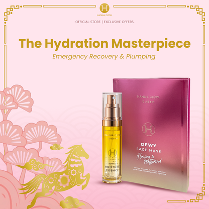 IMLEK SERIES 3 Bundling Dewy Mask dan Royal Moisture Essence Mencerahkan Wajah Serta Memliki Anti Aging