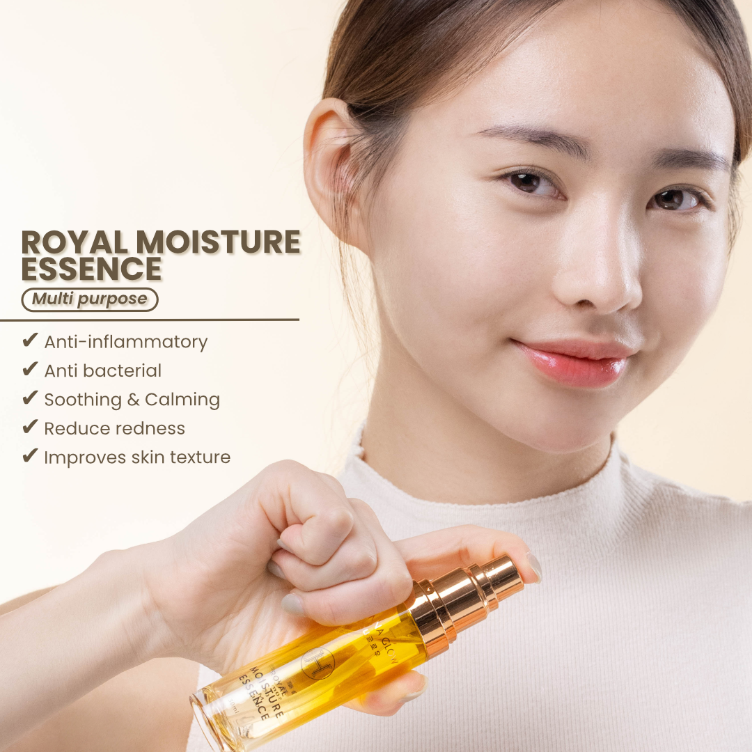 IMLEK SERIES 3 Bundling Dewy Mask dan Royal Moisture Essence Mencerahkan Wajah Serta Memliki Anti Aging