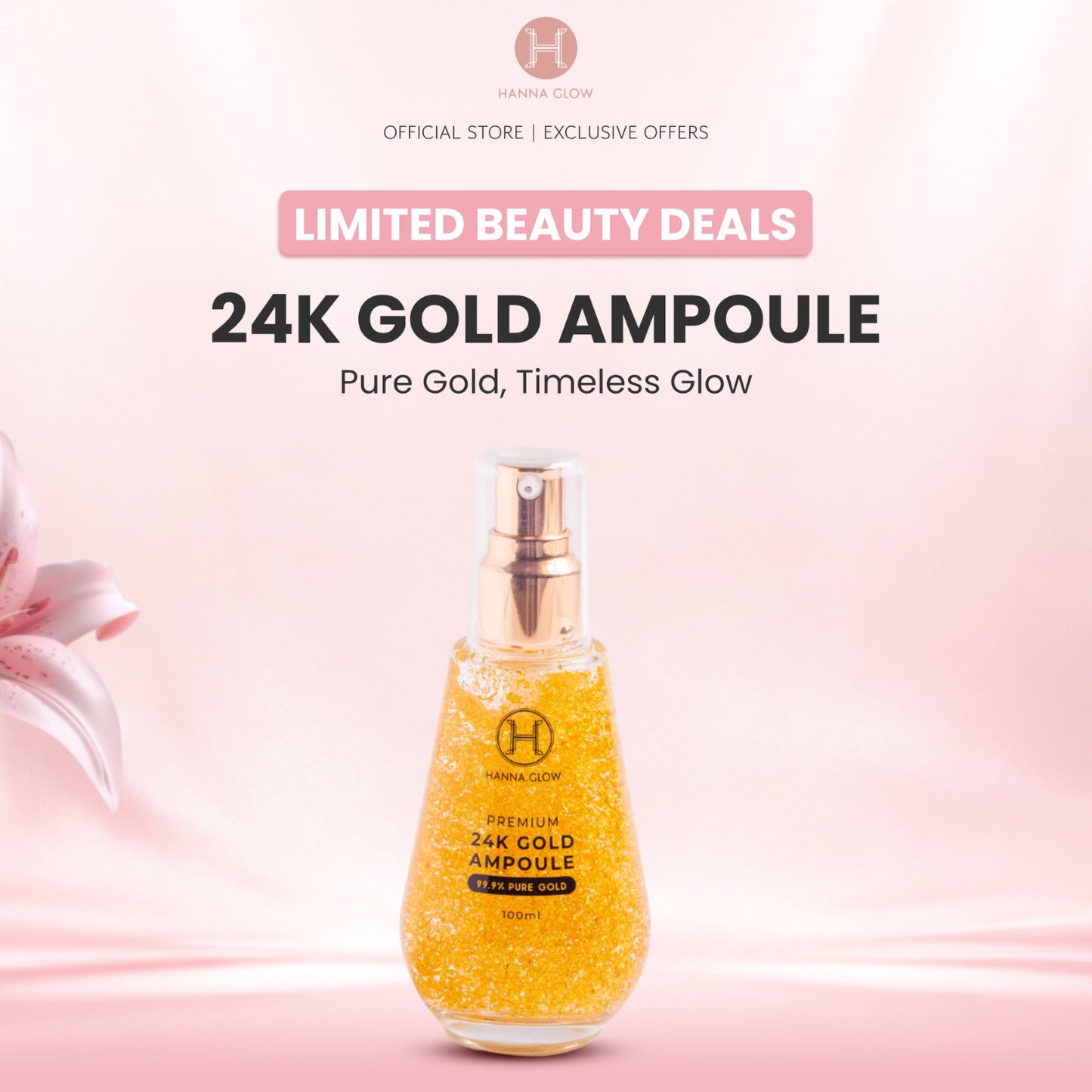 Premium 24K Gold Ampoule 100ml