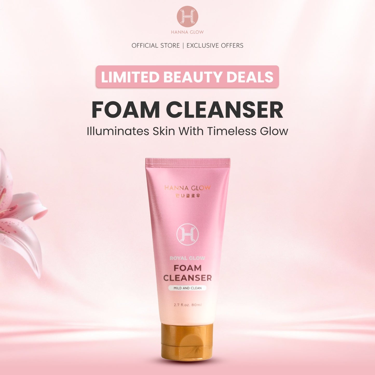 Royal Glow Foam Cleanser