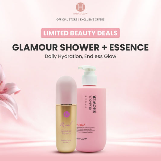 DAILY GLOW KIT – Glamour Shower + Moisture Essence 100ml