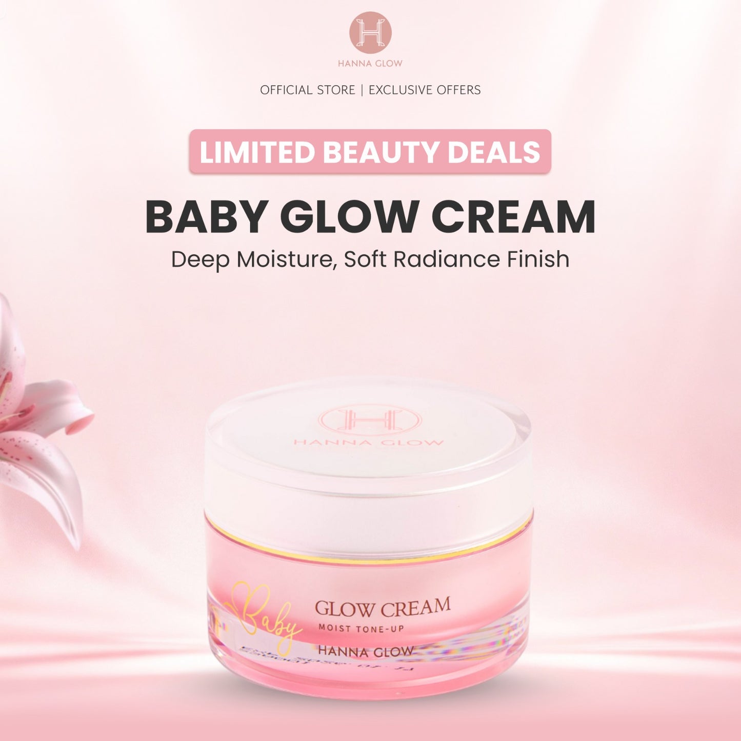 Baby Glow Cream Moist Tone-up 50ml