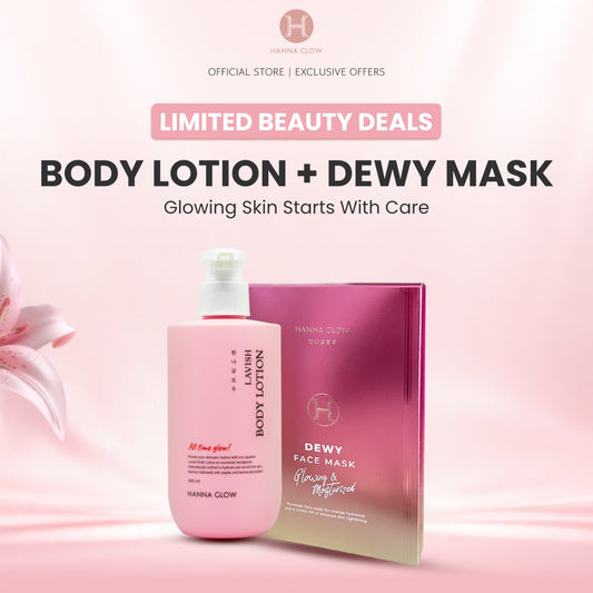 SELF GLOW KIT – Body Lotion + Dewy Face Mask